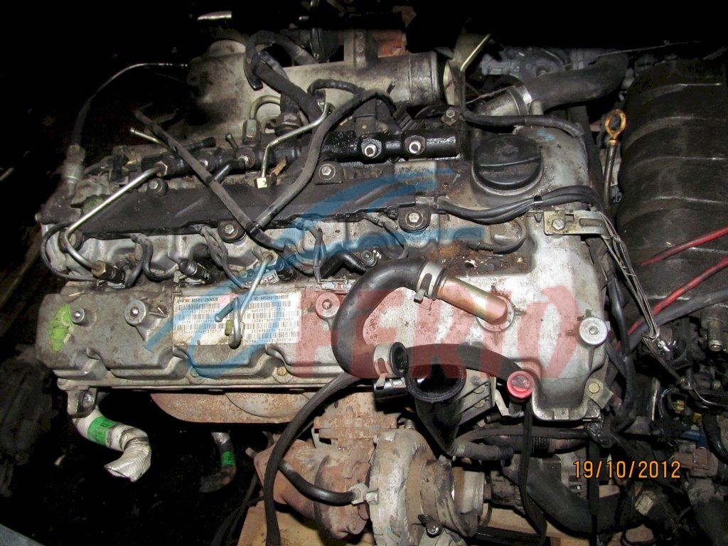 Двигатель (с навесным) для SsangYong Rexton (RJN) 2.7d (D27DTP 186hp) 4WD AT