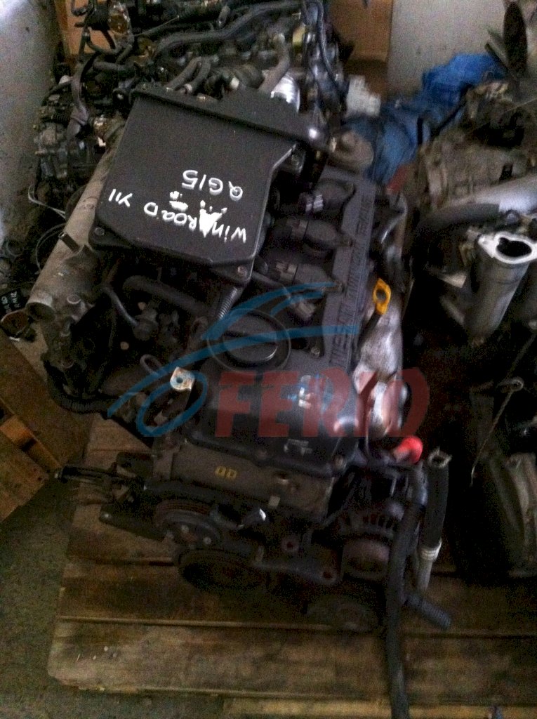 Двигатель (с навесным) для Nissan Sunny (GF-FNB15) 1.5 (QG15DE 105hp) 4WD AT