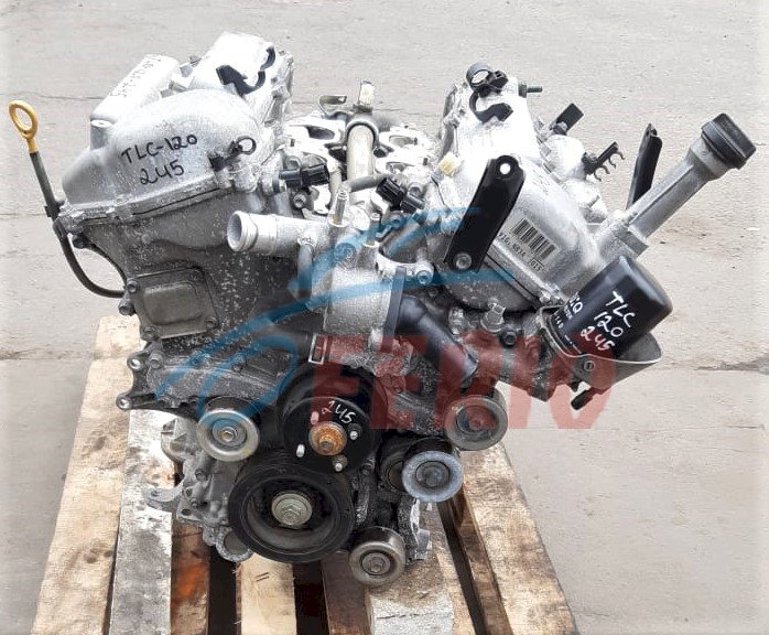Двигатель (с навесным) для Toyota Land Cruiser Prado (J120) 2006 4.0 (1GR-FE 249hp) 4WD AT
