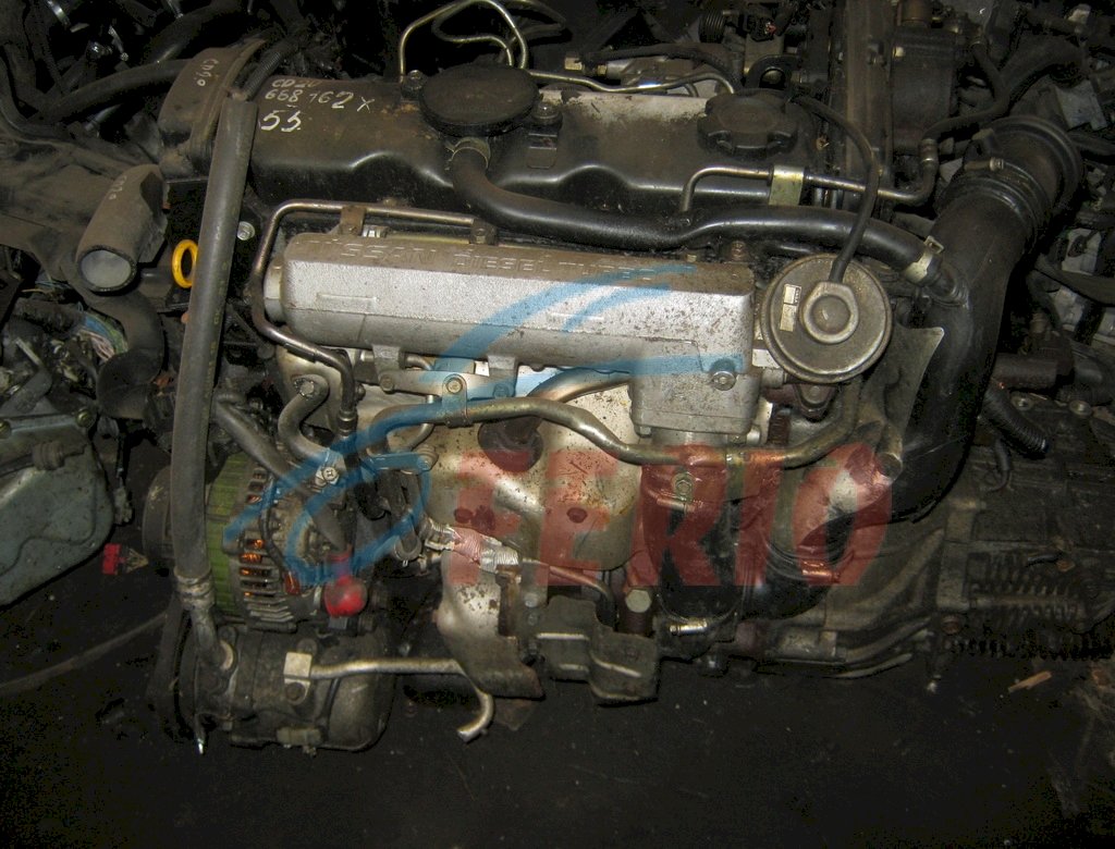 Двигатель (с навесным) для Nissan Serena (KD-KVC23) 2.0d (CD20T 91hp) RWD MT