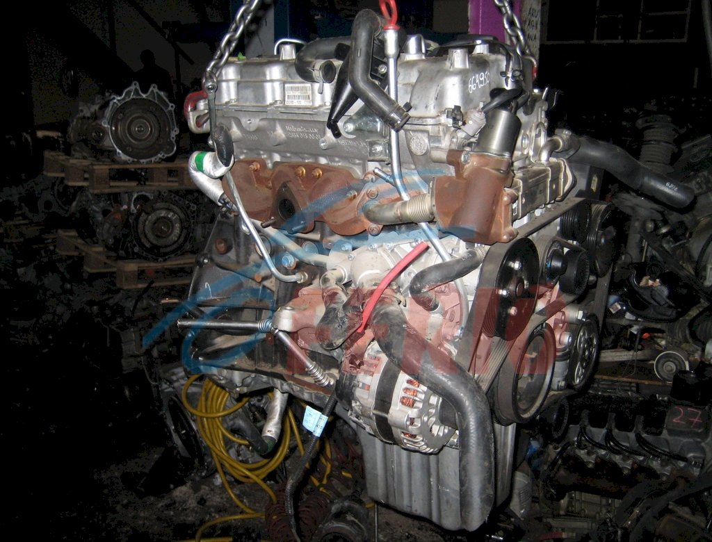 Двигатель (с навесным) для SsangYong Rexton (RJN) 2.7d (D27DTP 186hp) 4WD AT