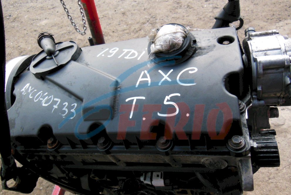 Двигатель для Volkswagen Transporter (T5) 2005 1.9d (AXC 86hp) FWD MT