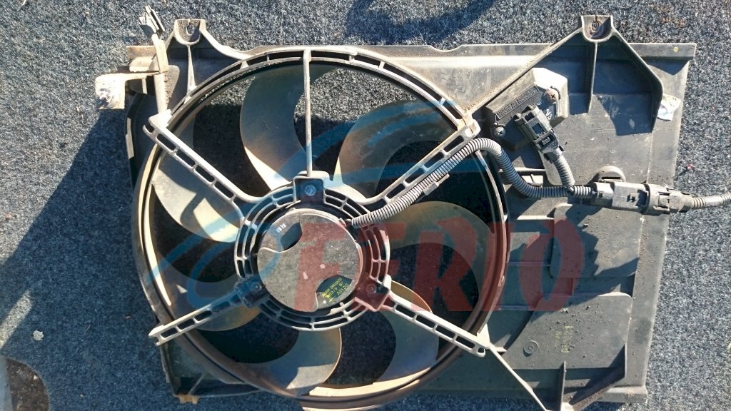 Вентилятор радиатора охлаждения ДВС для Kia Rio (JB) 1.4 (G4EE 95hp) FWD MT