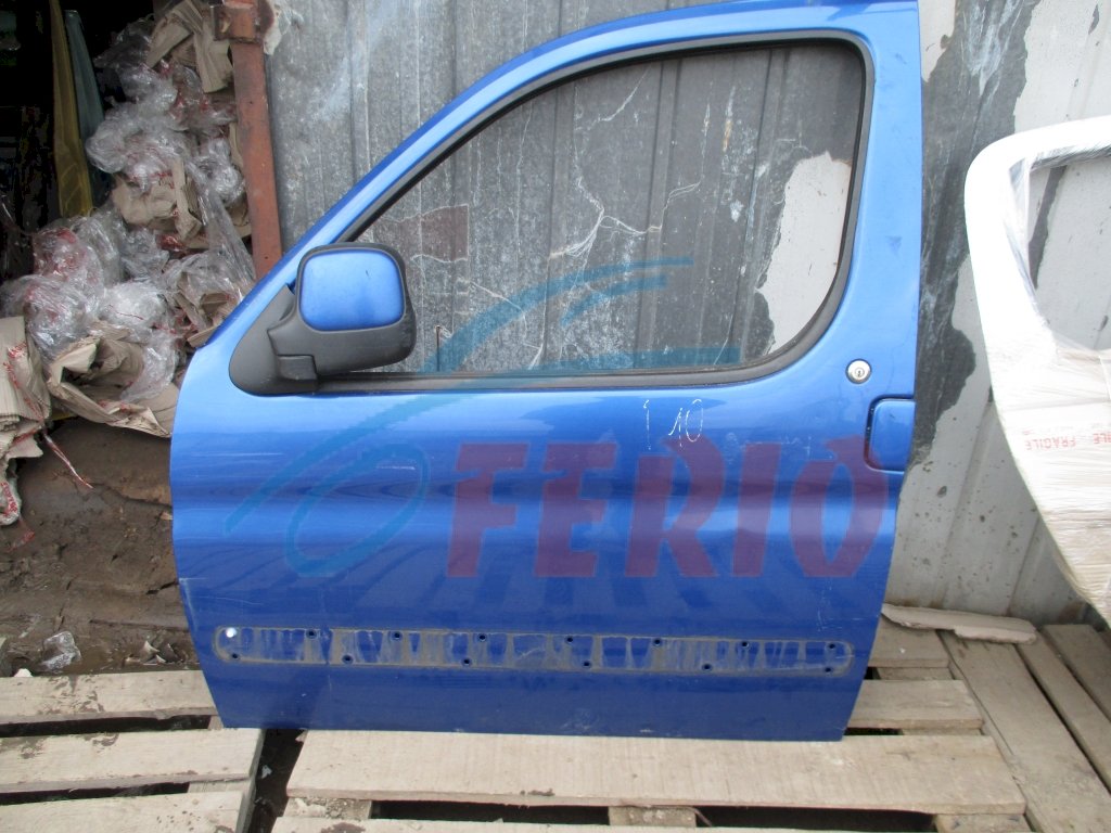 Дверь передняя левая для Peugeot Partner 2006 1.4 (TU3JP 75hp) FWD MT