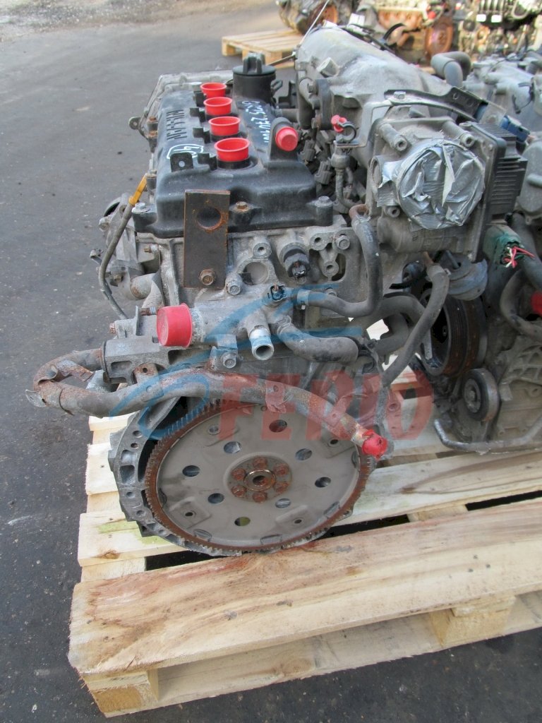 Двигатель (с навесным) для Nissan Bassara (TA-JTNU30) 2.5 (QR25DE 165hp) 4WD AT