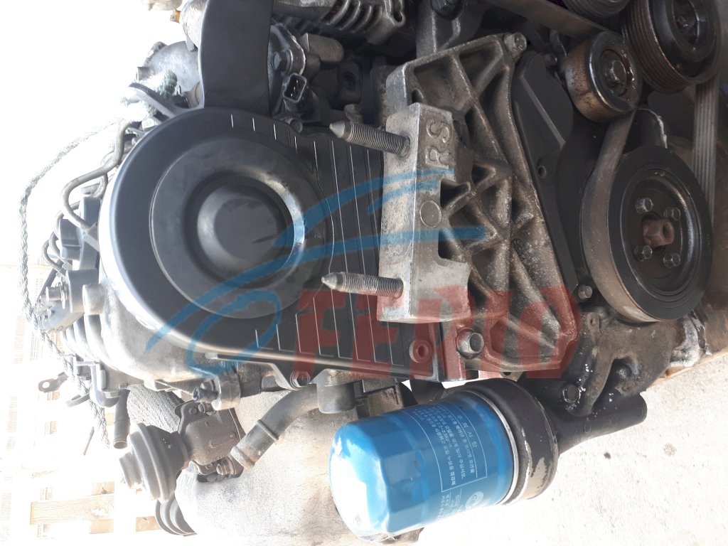 Двигатель (с навесным) для Hyundai Santa Fe (SM) 2.0d (D4EA 112hp) FWD MT