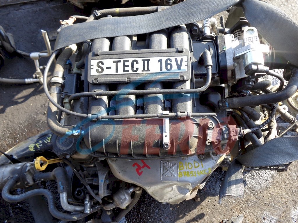 Двигатель (с навесным) для Chevrolet Spark (M300) 1.0 (B10D1 68hp) FWD AT