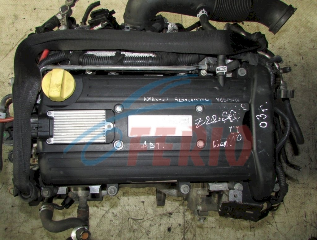 Двигатель (с навесным) для Opel Astra (G F67) 2002 2.2 (Z22SE 147hp) FWD MT