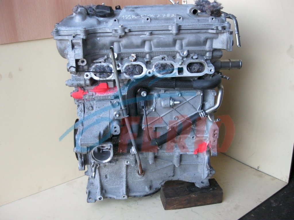 Двигатель (с навесным) для Toyota Auris (ZRE185) 1.6 (1ZR-FAE 132hp) FWD CVT
