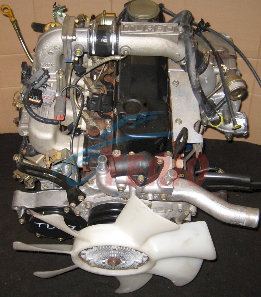 Двигатель (с навесным) для Nissan Terrano (KD-PR50) 2.7d (TD27ETI 130hp) 4WD AT