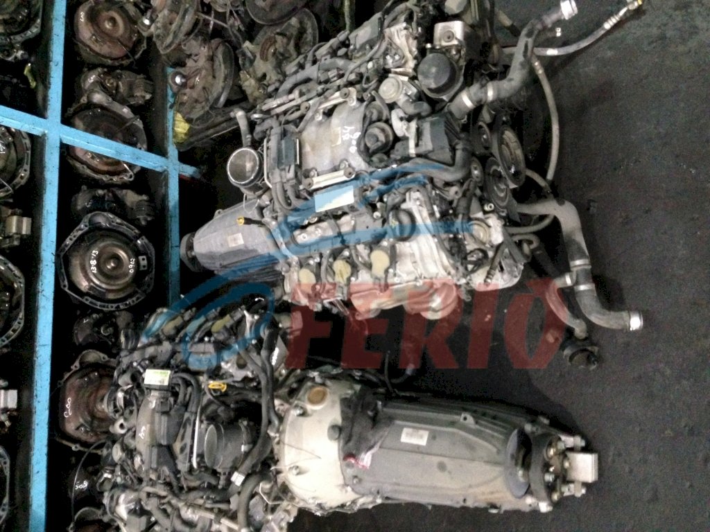 Двигатель (с навесным) для Mercedes-Benz S class (W221) 5.5 (273.968 388hp) 4WD AT