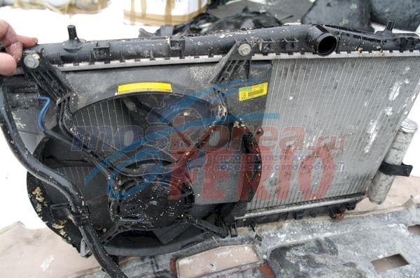 Радиатор охлаждения ДВС для Chevrolet Lacetti (J200) 1.6 (F16D3 109hp) FWD MT