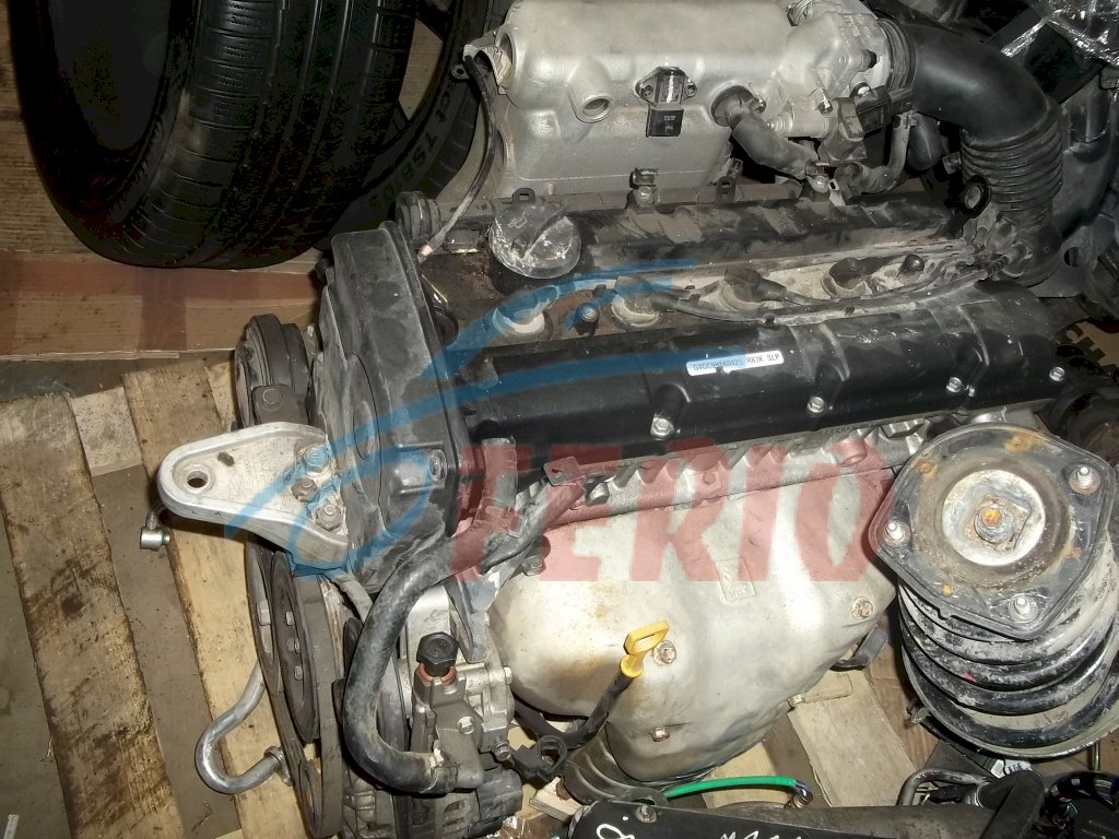 Двигатель (с навесным) для Hyundai Santa Fe (CM) 2.4 (G4KE 174hp) FWD MT