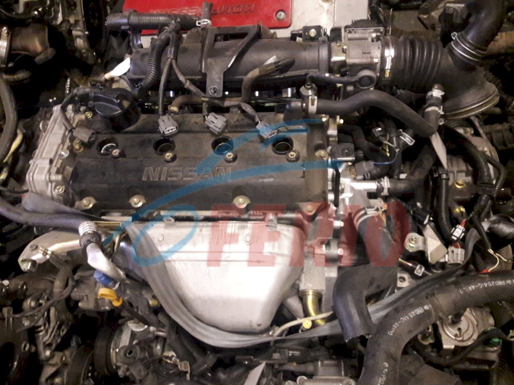 Двигатель (с навесным) для Nissan Primera Wagon (TA-WTNP12) 2.0 (QR20DE 150hp) 4WD AT