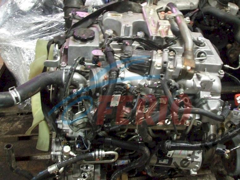 Двигатель (с навесным) для Mitsubishi Pajero (V88W) 3.2d (4M41 165hp) 4WD MT