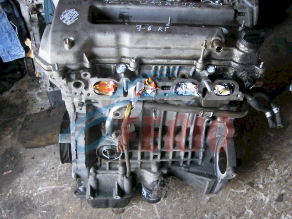 Двигатель (с навесным) для Toyota Opa (UA-ZCT15) 2005 1.8 (1ZZ-FE 125hp) 4WD AT