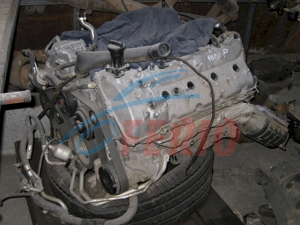 Двигатель (с навесным) для Toyota Land Cruiser (CBA-URJ202W) 2011 4.6 (1UR-FE 318hp) 4WD AT