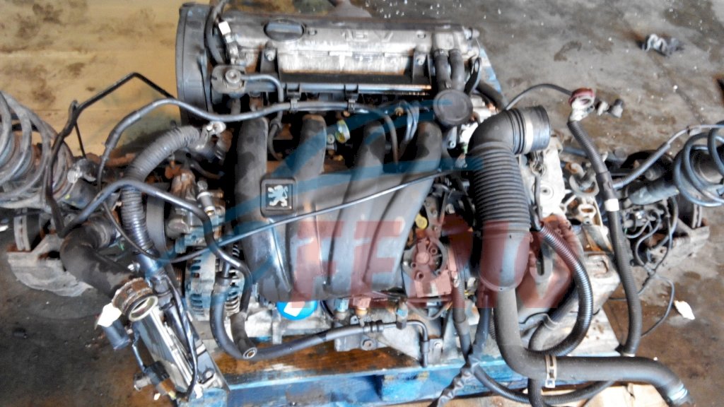 Двигатель (с навесным) для Peugeot 406 (8B) 2.0 (XU10J4R 132hp) FWD MT