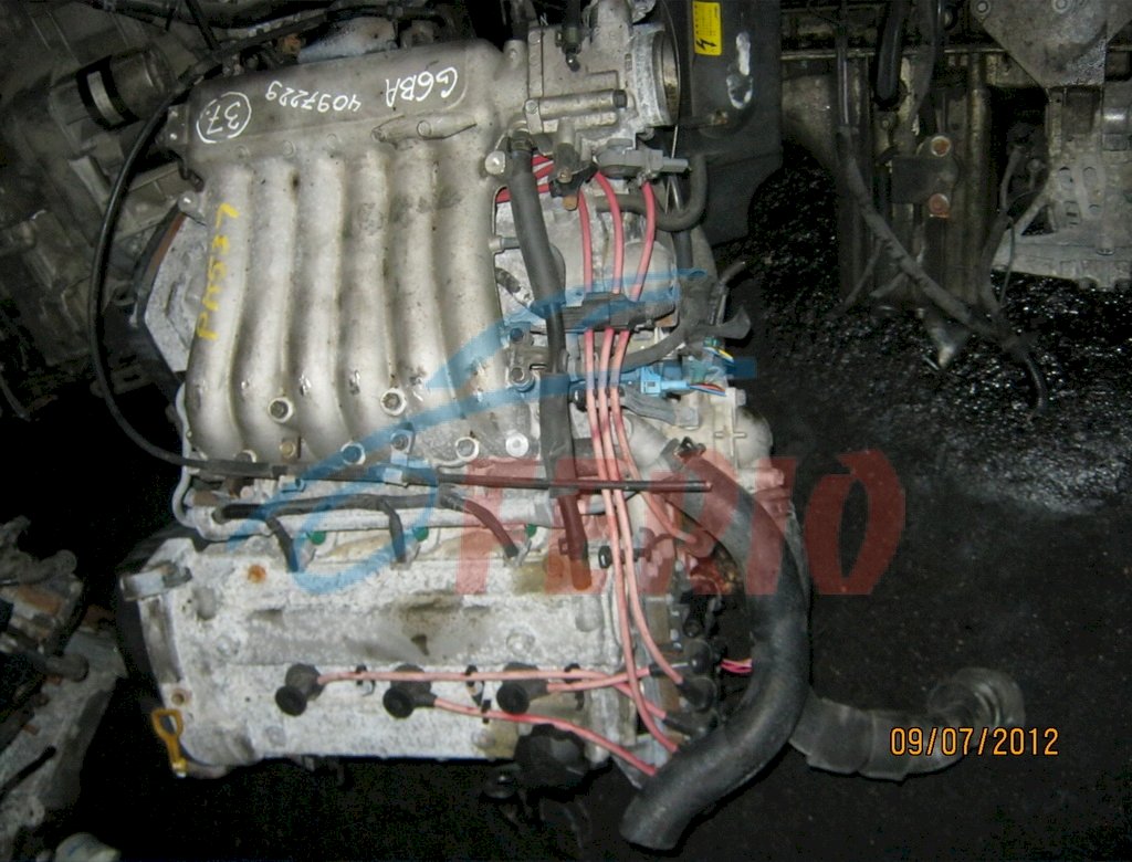 Двигатель (с навесным) для Kia Sportage (KM) 2.7 (G6BA 175hp) 4WD AT