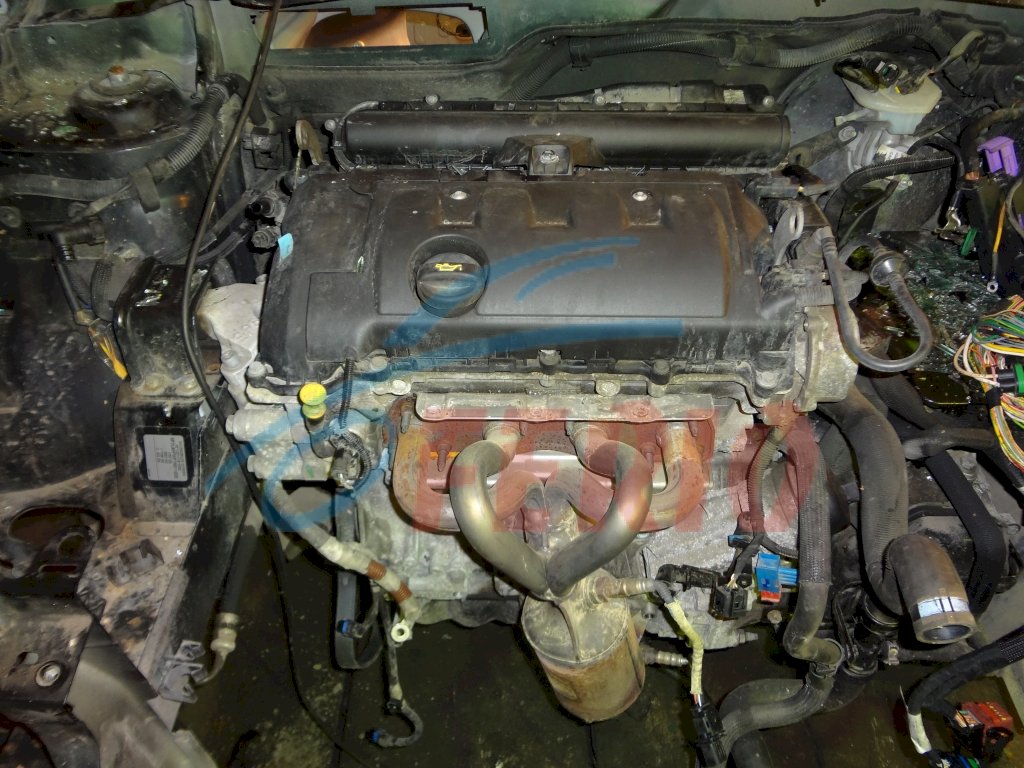 Двигатель (с навесным) для Peugeot 308 (4A/C) 1.6 (EP6 120hp) FWD AT