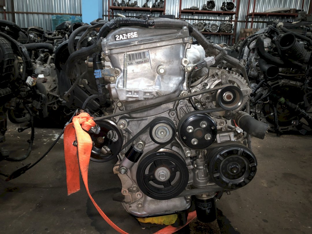 Двигатель (с навесным) для Toyota Avensis (AZT251L) 2.4 (2AZ-FSE 163hp) FWD AT