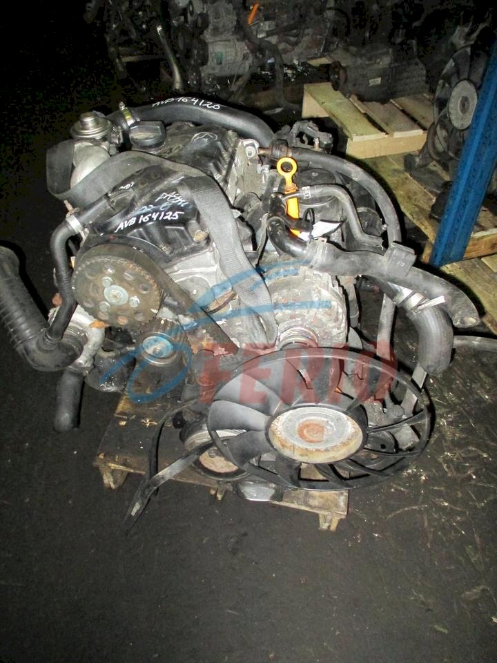Двигатель (с навесным) для Volkswagen Passat (B5+) 1.9d (AVB 100hp) FWD MT