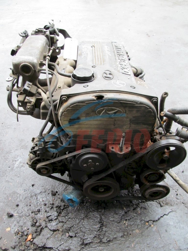 Двигатель (с навесным) для Hyundai Sonata 2004 2.0 (G4JP 131hp) FWD AT