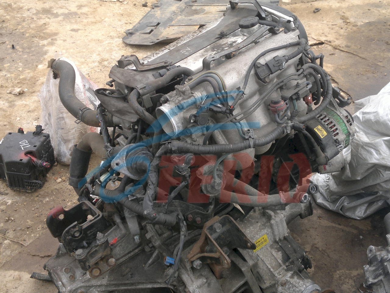 Двигатель для Hyundai Santa Fe (SM) 2.4 (G4JS 145hp) FWD MT