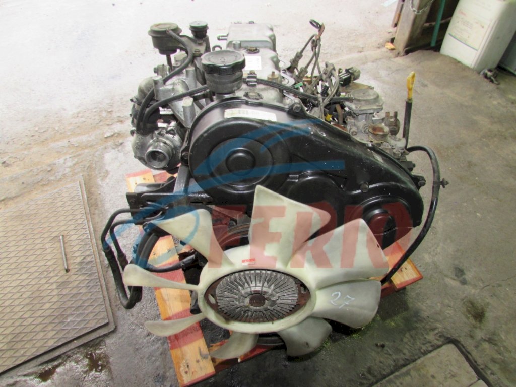 Двигатель (с навесным) для Mitsubishi Pajero (V70) 2.4 (4D56 112hp) RWD MT