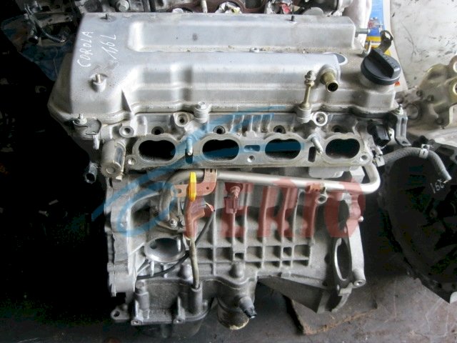Двигатель (с навесным) для Toyota Corolla (E121) 1.6 (3ZZ-FE 110hp) FWD AT