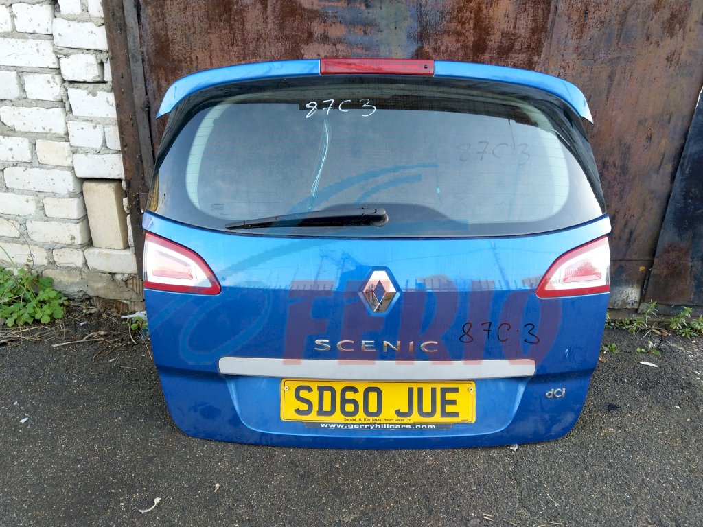 Крышка багажника для Renault Scenic (JZ) 1.4 (H4J 700 130hp) FWD MT