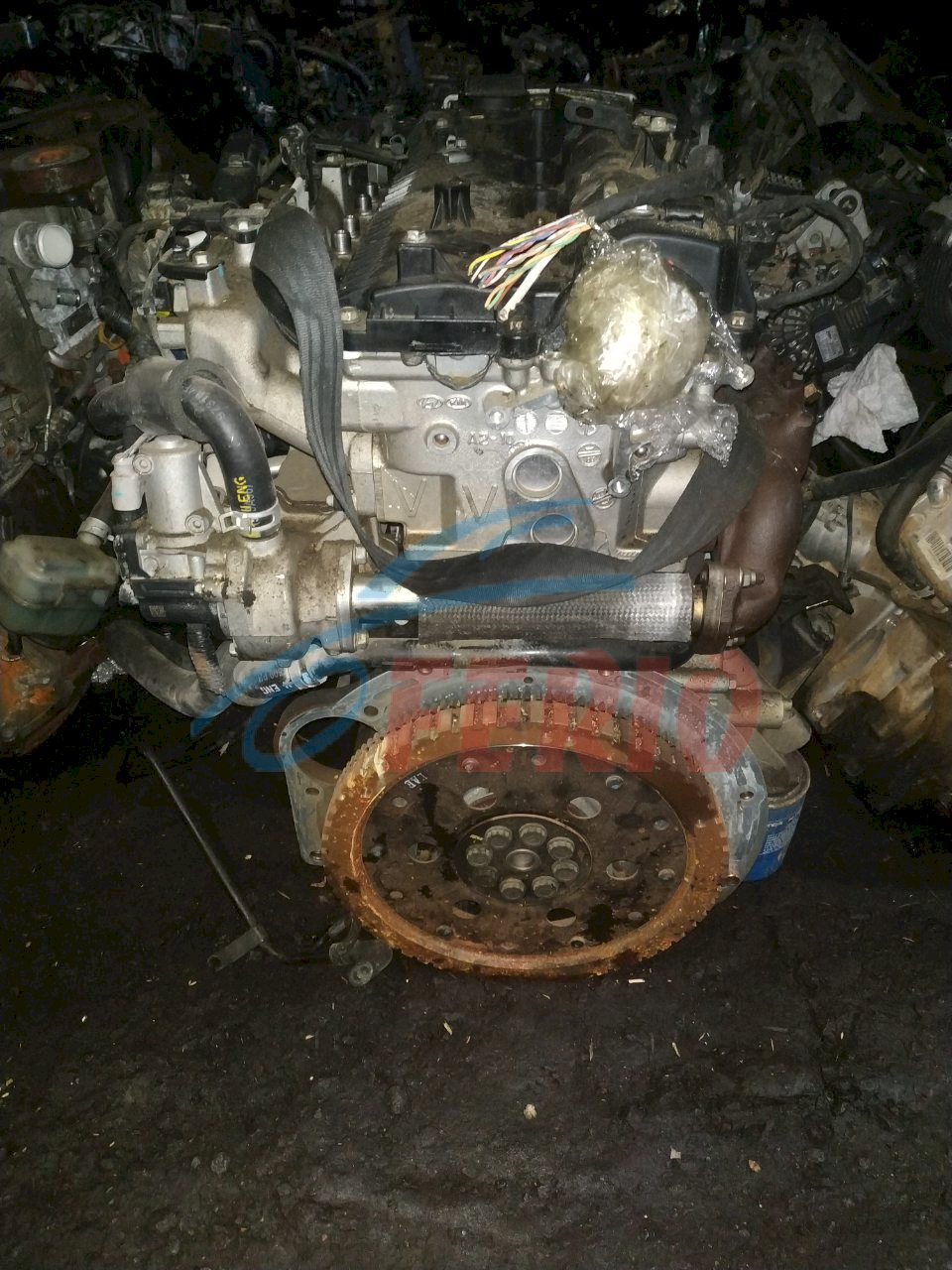 Двигатель для Kia Bongo (PU rest) 2.5d (D4CB 133hp) RWD MT