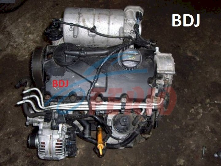 Двигатель (с навесным) для Volkswagen Caddy (2KZ) 2.0d (BDJ 69hp) FWD MT