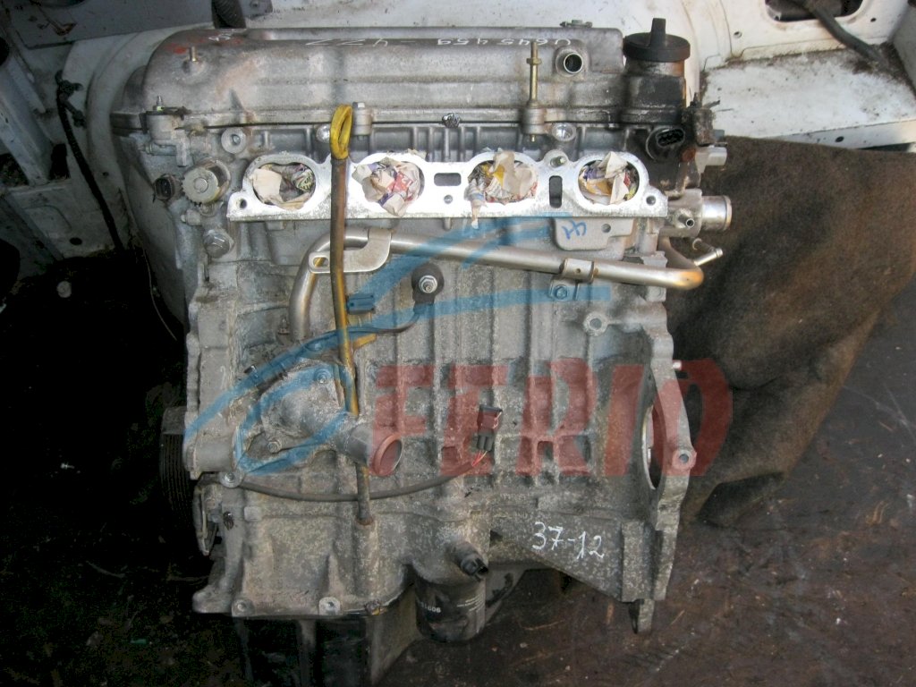 Двигатель (с навесным) для Toyota Auris (ZZE150) 2008 1.4 (4ZZ-FE 97hp) FWD MT