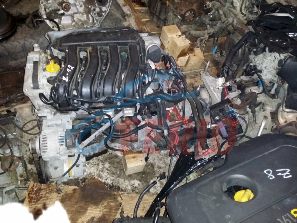 Двигатель (с навесным) для Renault Megane (KZ0U, KZ1B) 2014 1.6 (K4M 838 106hp) FWD MT