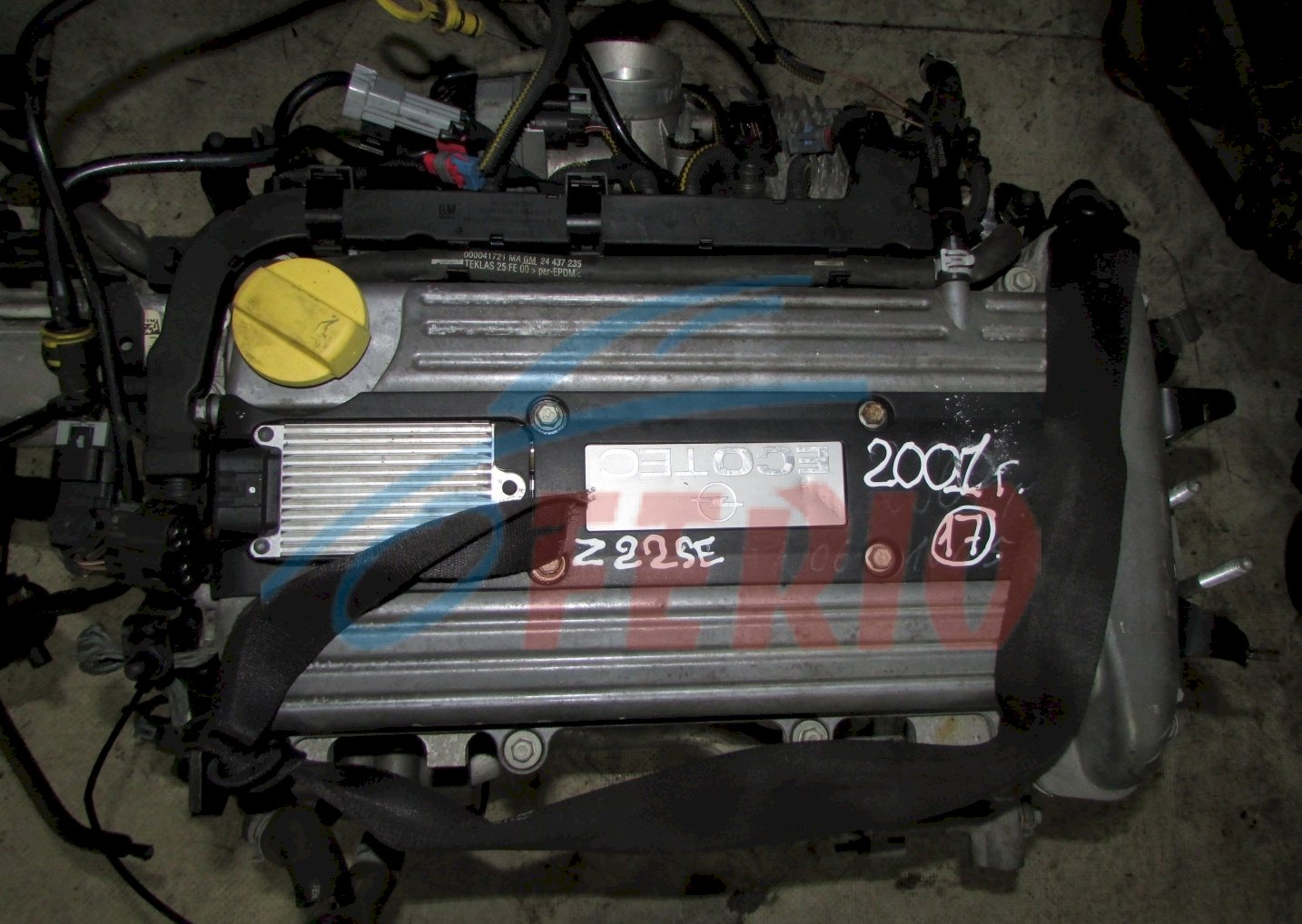 Двигатель (с навесным) для Opel Astra (G F48) 2002 2.2 (Z22SE 147hp) FWD MT