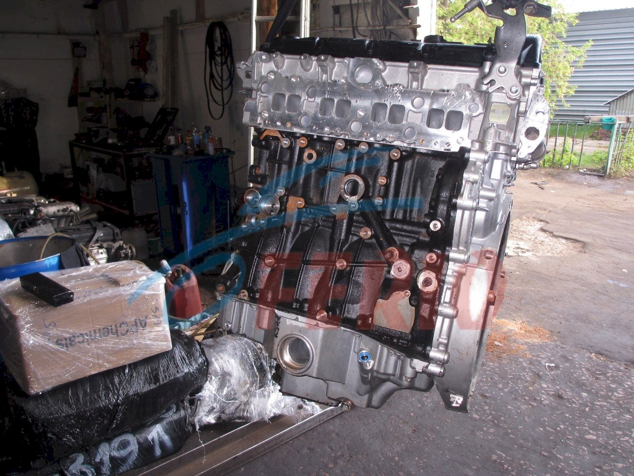 Двигатель (с навесным) для Mercedes-Benz Sprinter (W906) 2010 2.1d (651.955 163hp) RWD AT
