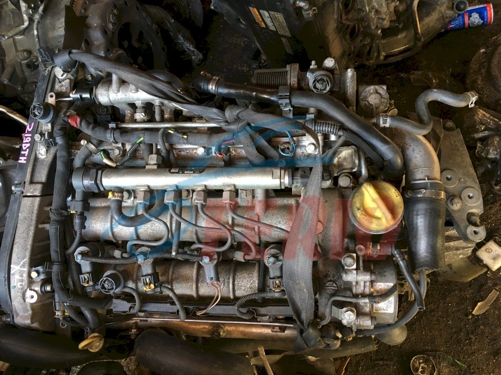 Двигатель (с навесным) для Opel Astra (H GTC) 1.9d (Z19DTH 150hp) FWD MT