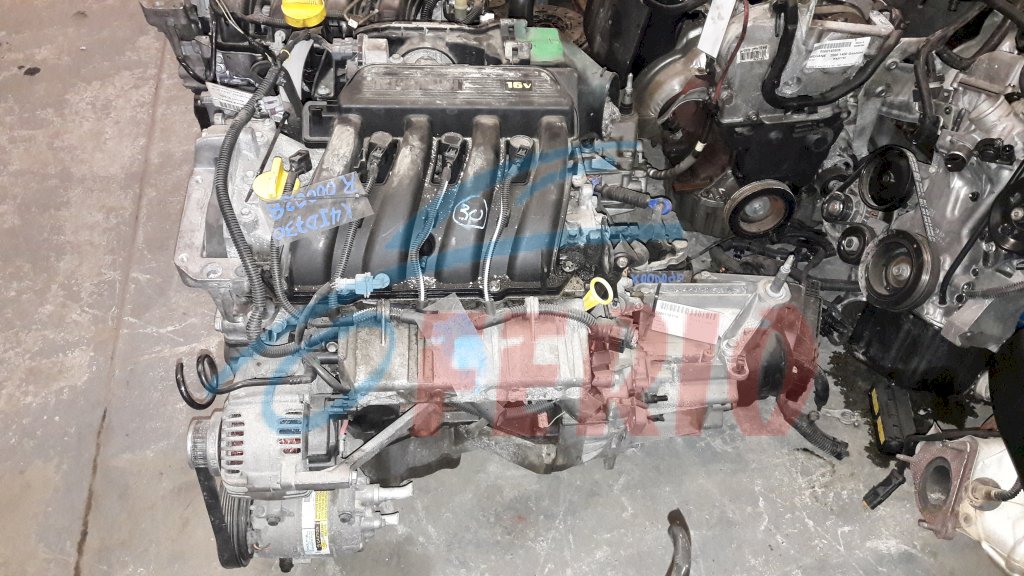 Двигатель для Renault Kangoo (KW0) 1.6 (K4M 836 100hp) FWD MT