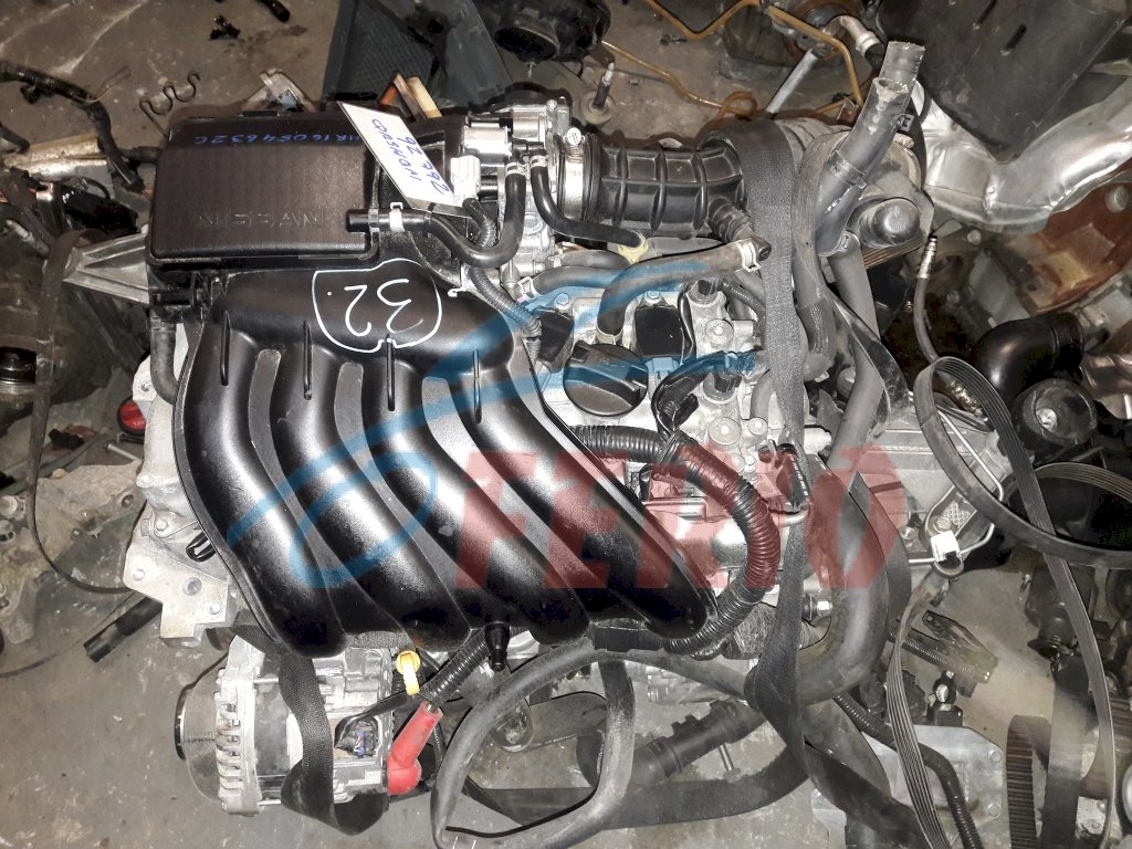 Двигатель для Nissan AD (DBF-VZNY12) 2007 1.6 (HR16DE 109hp) 4WD AT
