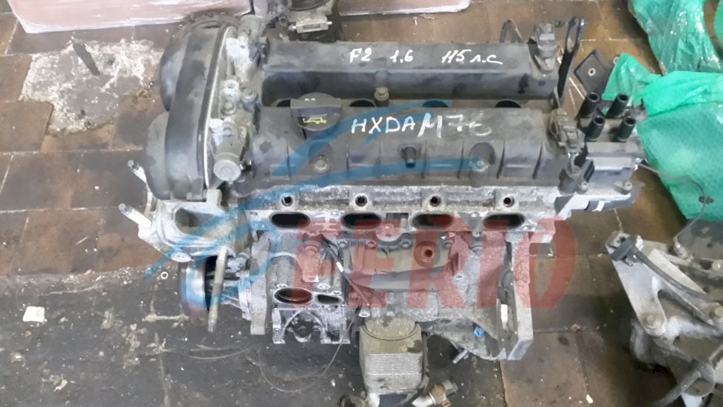 Двигатель (с навесным) для Ford Focus (DA_) 2008 1.6 (HXDA 115hp) FWD MT