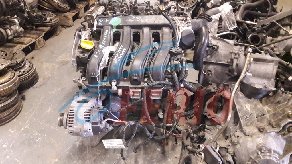 Двигатель для Renault Fluence (L30R) 2010 1.6 (K4M 838 106hp) FWD MT