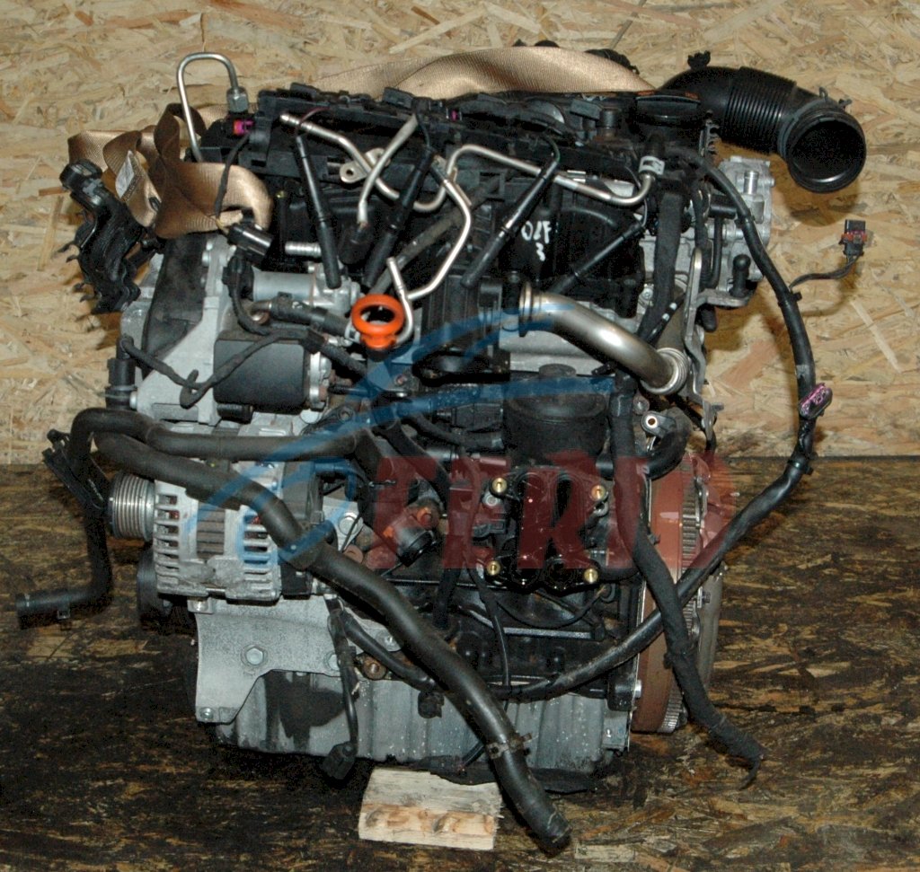 Двигатель (с навесным) для Volkswagen Passat (B7) 2010 1.6d (CAYC 105hp) FWD MT