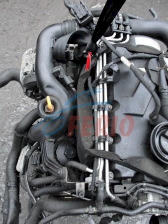Двигатель (с навесным) для Volkswagen Golf (1K1) 2007 1.9d (BXE 105hp) 4WD MT