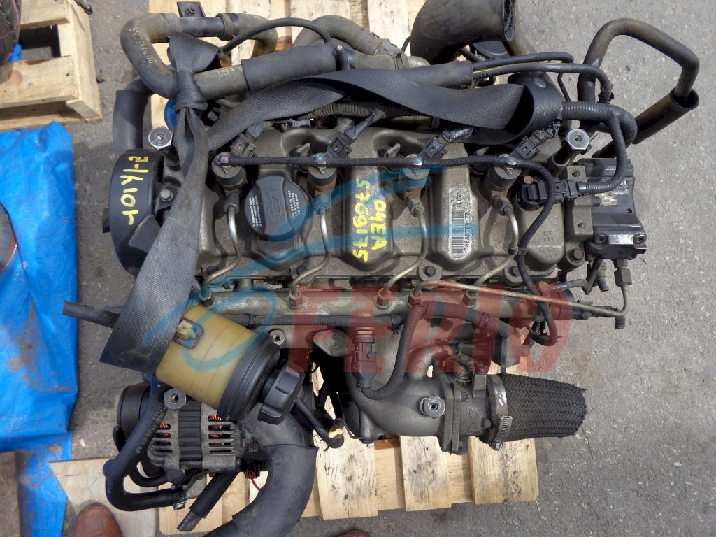 Двигатель (с навесным) для Hyundai Santa Fe (SM) 2.0d (D4EA 112hp) FWD MT