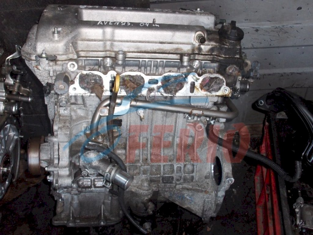 Двигатель (с навесным) для Toyota Matrix (ZZE134) 1.8 (1ZZ-FE 123hp) 4WD AT