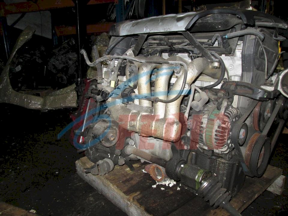 Двигатель (с навесным) для Kia Spectra (SD) 2006 1.6 (S6D 101hp) FWD MT