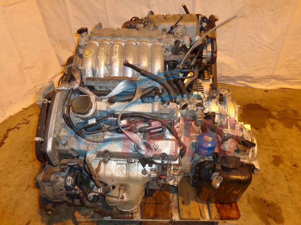 Двигатель (с навесным) для Kia Sorento (BL) 2004 3.5 (G6CU 195hp) 4WD AT