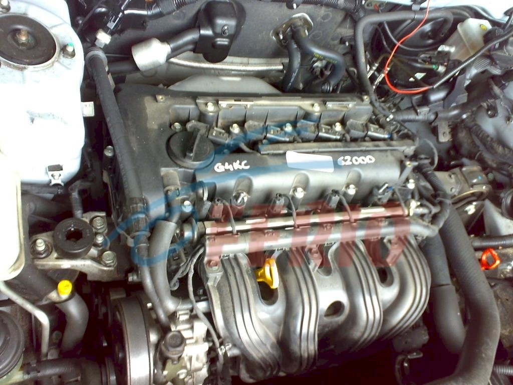 Двигатель (с навесным) для Hyundai Sonata (YF) 2.4 (G4KC 178hp) FWD AT