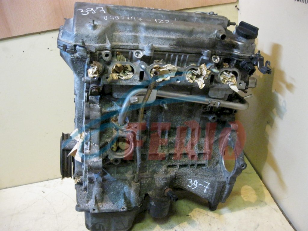 Двигатель (с навесным) для Toyota Avensis (ZZT251L) 2008 1.8 (1ZZ-FE 129hp) FWD MT